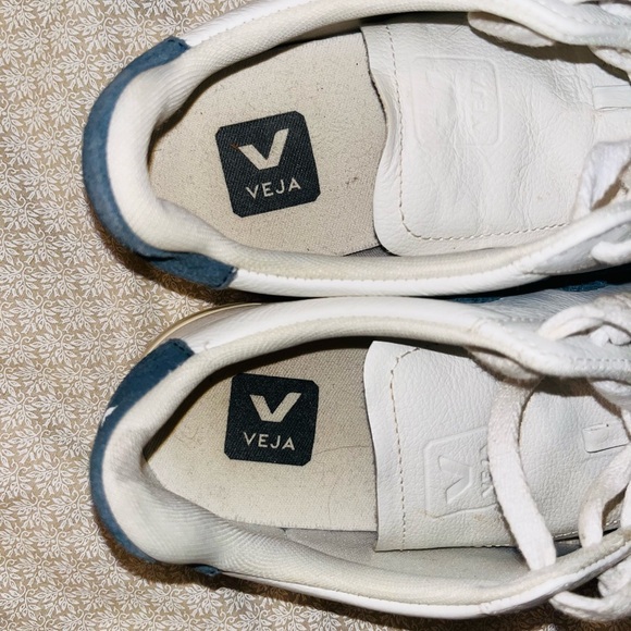 Veja Campo Leather & suede Sneakers sz 7 - Picture 6 of 10